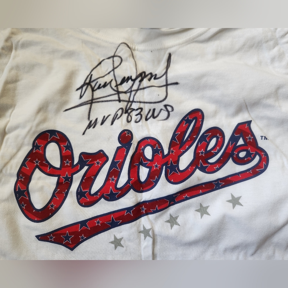 Baltimore Orioles Signed Rick Dempsey Shirt XL